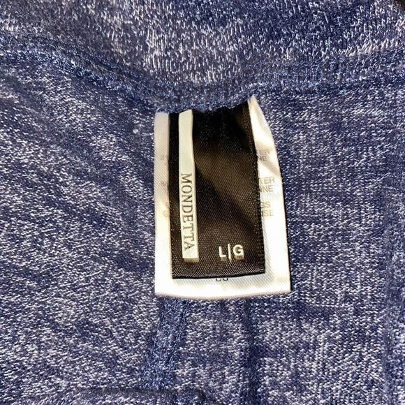 Mondetta Ladies Active Cropped Dark Grey Pants  (Large) - Picture 5 of 9